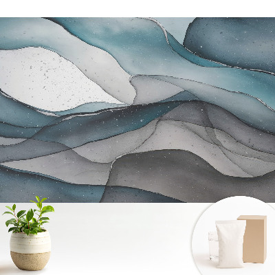 Nowoczesna fototapeta na wymiar Abstrakcyjne fale harmonii