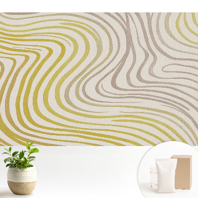 Fototapeta Zmysłowy wzór z falującymi liniami