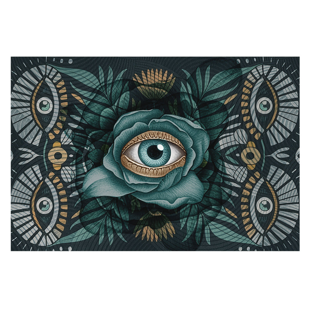 Tapeta fotograficzna flizelinowa Oko w stylu boho