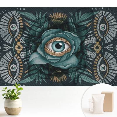 Tapeta fotograficzna flizelinowa Oko w stylu boho