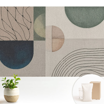 Fototapeta do salonu Nowoczesna abstrakcja geometryczna