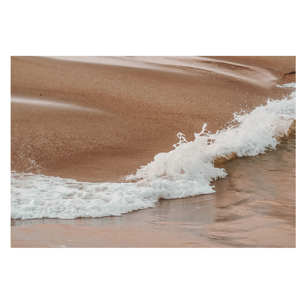 Fototapeta z nadrukiem na flizelinie Fale na plaży