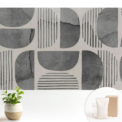 Fototapeta z nadrukiem na flizelinie Geometryczne wzory minimalistyczne formy