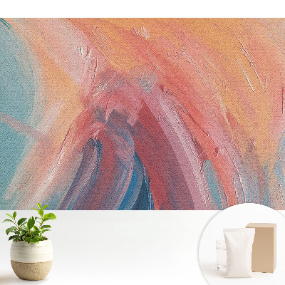 Fototapeta do salonu Abstrakcyjna gra kolorów emocji