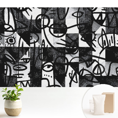 Fototapeta flizelinowa do salonu Abstrakcyjne linie i kształty