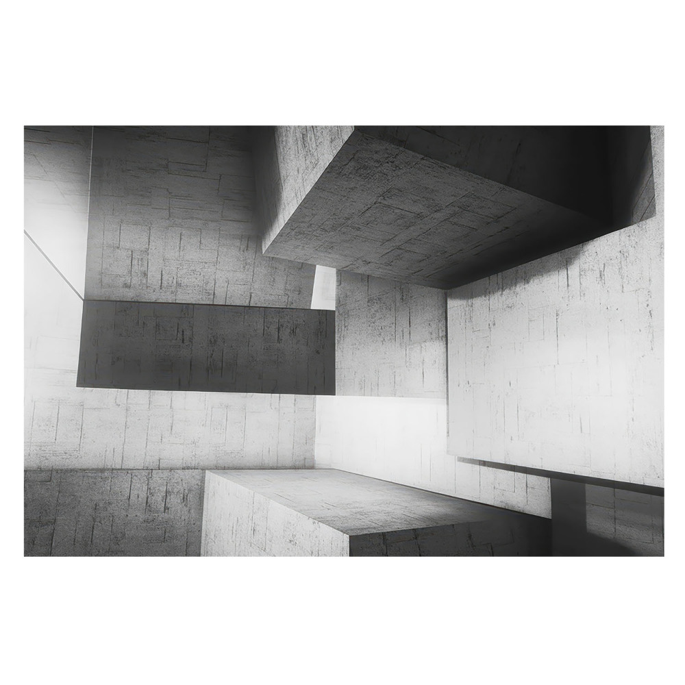 Tapeta fotograficzna flizelinowa Minimalistyczne geometryczne bryły