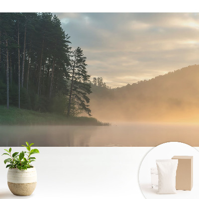 Tapeta fotograficzna flizelinowa Mglisty pejzaż o poranku