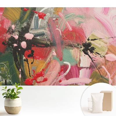 Tapeta fotograficzna flizelinowa Dynamiczna abstrakcja pełna ekspresji