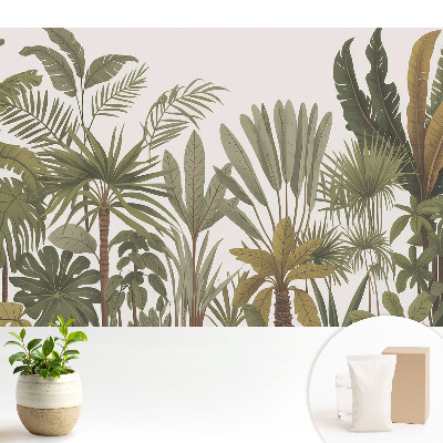 Fototapeta do salonu Tropikalna roślinność pełna harmonii