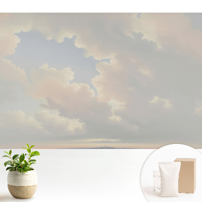 Fototapeta flizelinowa do salonu Dekoracyjne niebo z chmurami