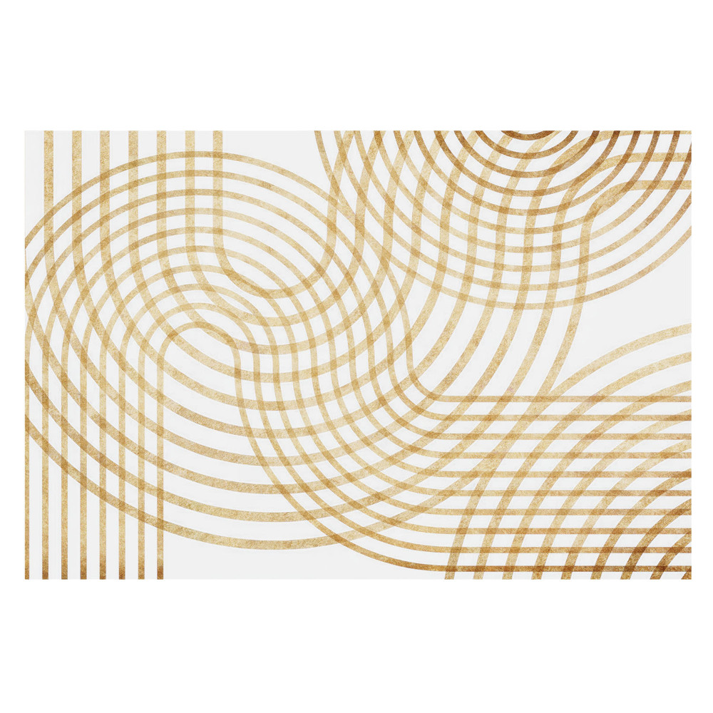 Nowoczesna fototapeta na wymiar Plecionka dynamiczna geometryczna elegancja