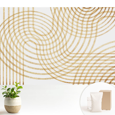 Nowoczesna fototapeta na wymiar Plecionka dynamiczna geometryczna elegancja