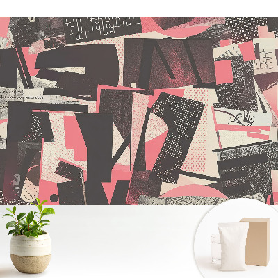 Tapeta fotograficzna flizelinowa Abstrakcyjny chaos kolorów faktur