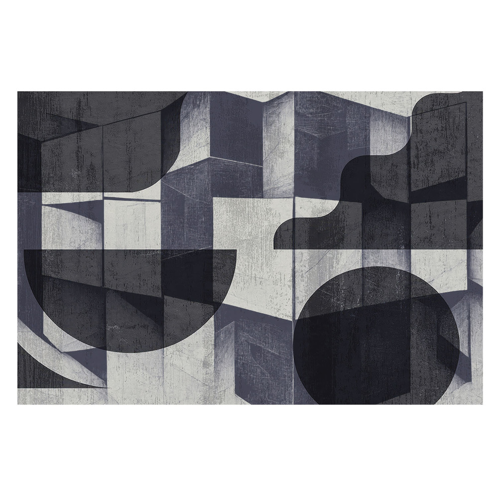 Fototapeta z nadrukiem na flizelinie Geometryczna abstrakcja harmonijna nowoczesność
