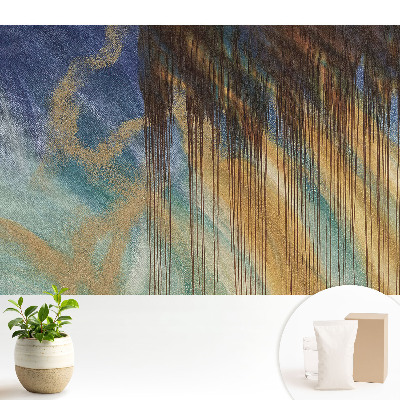 Fototapeta na wymiar do sypialni Kolorowe linie abstrakcyjny wzór