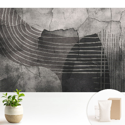 Fototapeta flizelinowa do salonu Nowoczesny abstrakcyjny wzór geometryczny