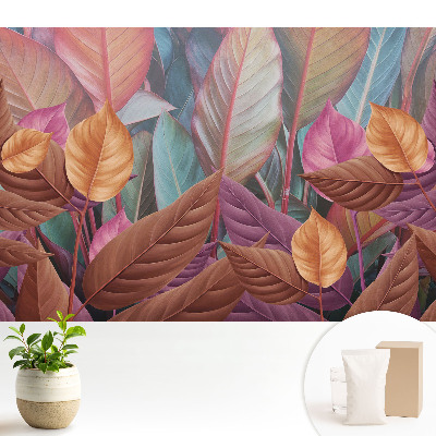 Fototapeta do salonu Kolory liści elegancja harmonijna kompozycja