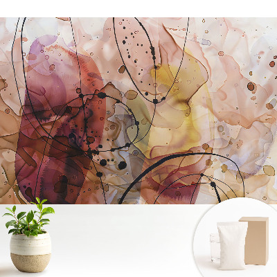 Fototapeta do salonu Kolorowa abstrakcja energia elegancja