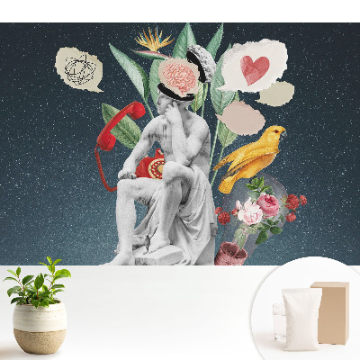 Nowoczesna fototapeta na wymiar Kreatywny kolaż surrealistyczny