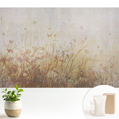 Tapeta fotograficzna flizelinowa Kwiaty i motyle w pastelach