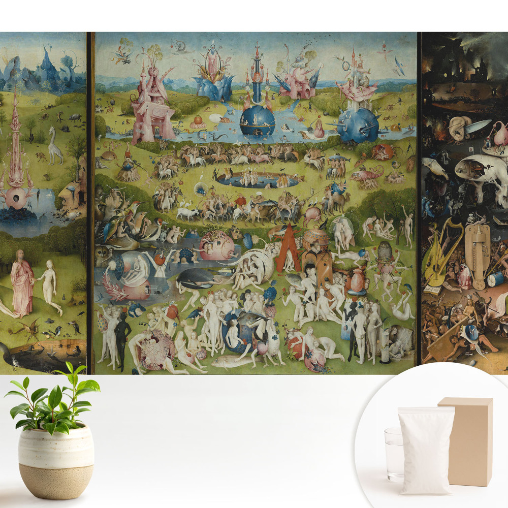 Fototapeta do salonu Surealistyczny kolorowy świat fantazji