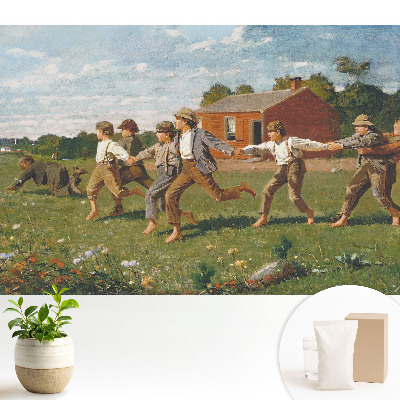 Nowoczesna fototapeta na wymiar Dziecięca zabawa na polanie