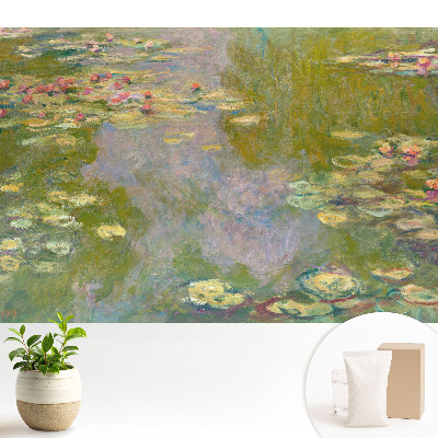 Fototapeta do salonu Romantyczna woda z liliami