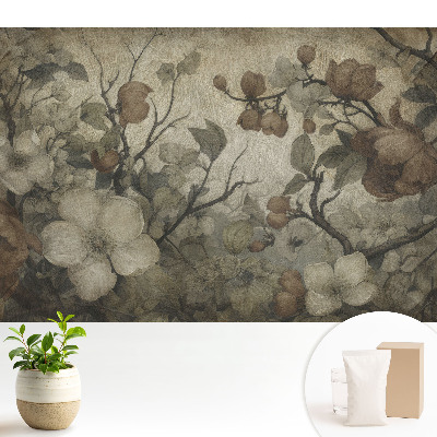 Fototapeta flizelinowa do salonu Rustykalna kompozycja kwiatów