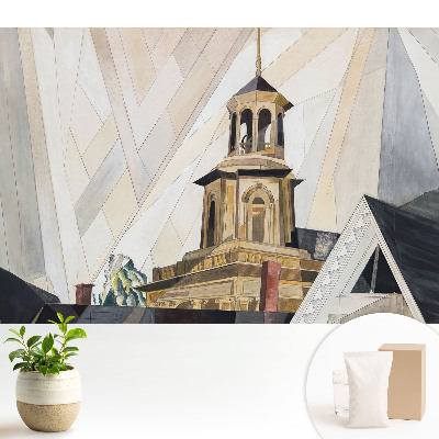 Tapeta fotograficzna flizelinowa z motywem abstrakcyjnej wieży architektonicznej