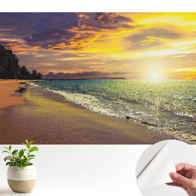 Nowoczesna fototapeta na wymiar Zachwycający krajobraz plaży