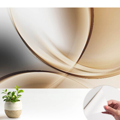 Fototapeta samoprzylepna do salonu Elegancka abstrakcja łuków i krzywizn