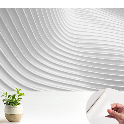 Nowoczesna fototapeta na wymiar Falujące linie struktura minimalistyczna