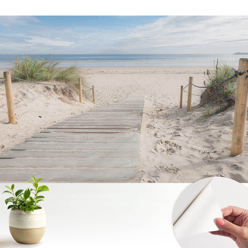 Nowoczesna fototapeta na wymiar Wejście na plażę wśród wydm