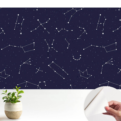 Fototapeta z nadrukiem samoprzylepna Kosmos nocny wzór