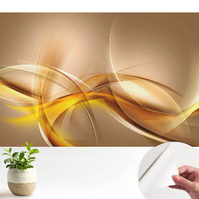 Fototapeta do salonu Delikatne krzywizny abstrakcyjnego wzoru