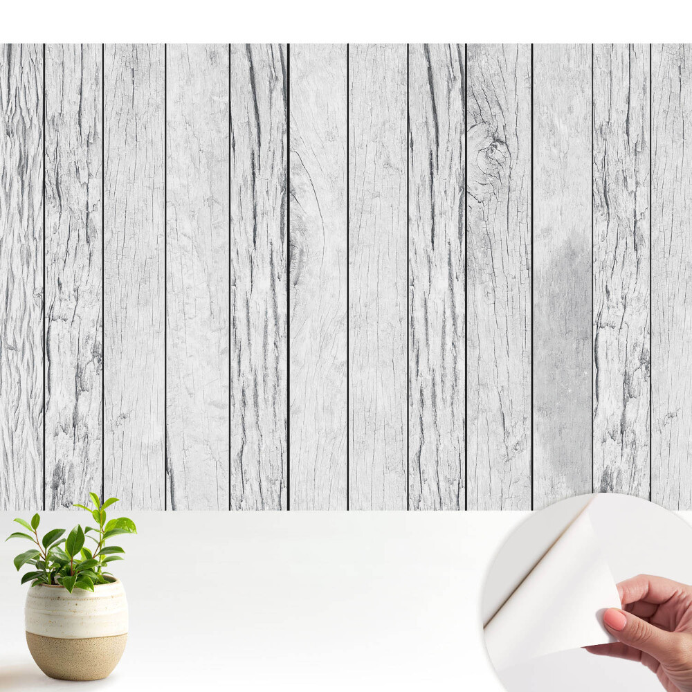 Tapeta fotograficzna samoprzylepna Rustykalne deski drewna