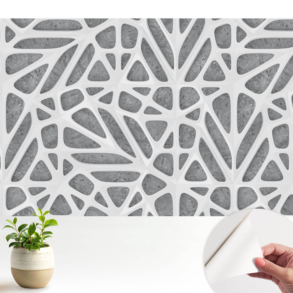 Tapeta fotograficzna samoprzylepna Nowoczesny wzór geometryczny atrakcyjne połączenie