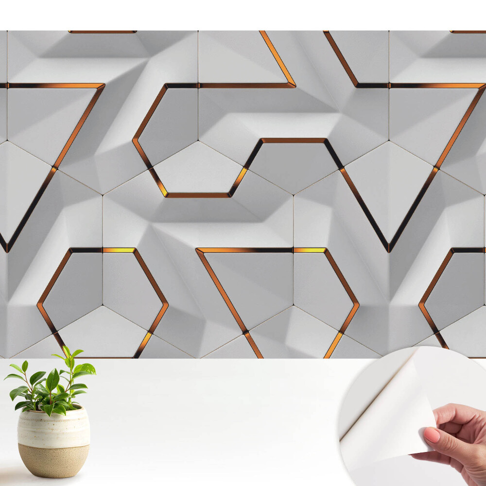 Fototapeta na wymiar do sypialni Nowoczesna geometryczna aranżacja przestrzenna