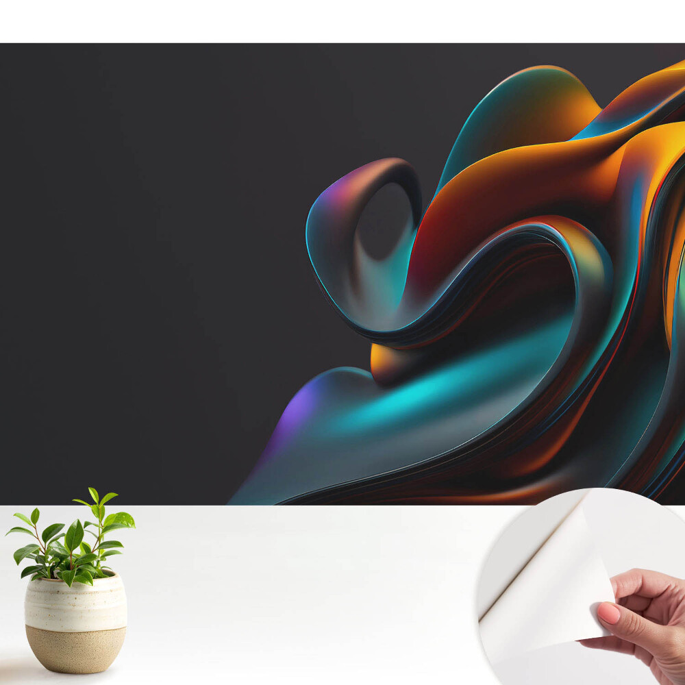 Fototapeta do salonu Abstrakcyjny wir kolorów