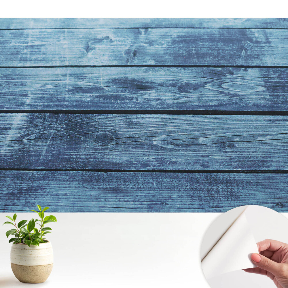 Fototapeta z nadrukiem samoprzylepna Drewniane deski o rustykalnym stylu