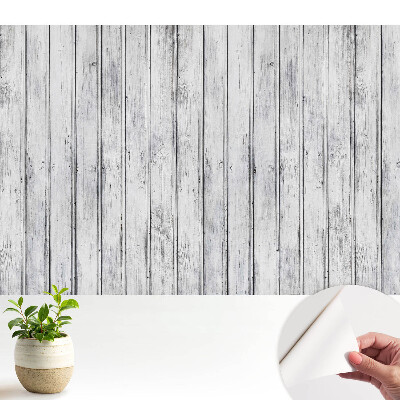 Fototapeta samoprzylepna do salonu Rustykalny deseń drewna z subtelnym usłojeniem