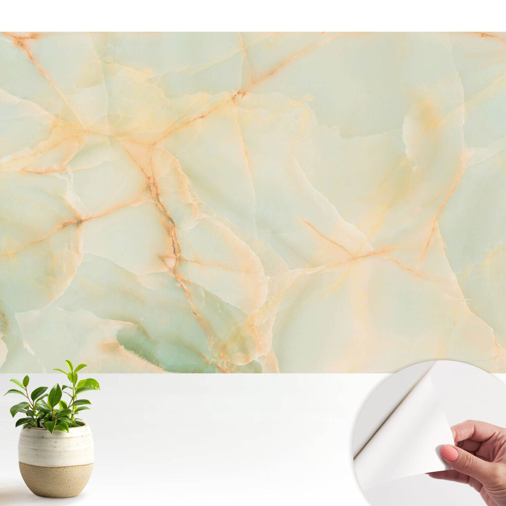 Fototapeta samoprzylepna do salonu Delikatne marmurowe odcienie i wzory