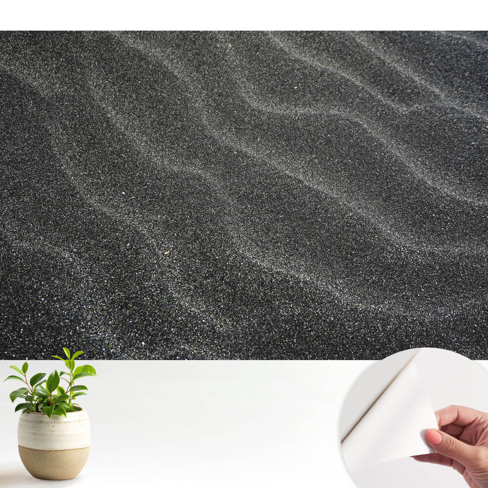 Fototapeta z nadrukiem samoprzylepna Faliste linie na ciemnym tle