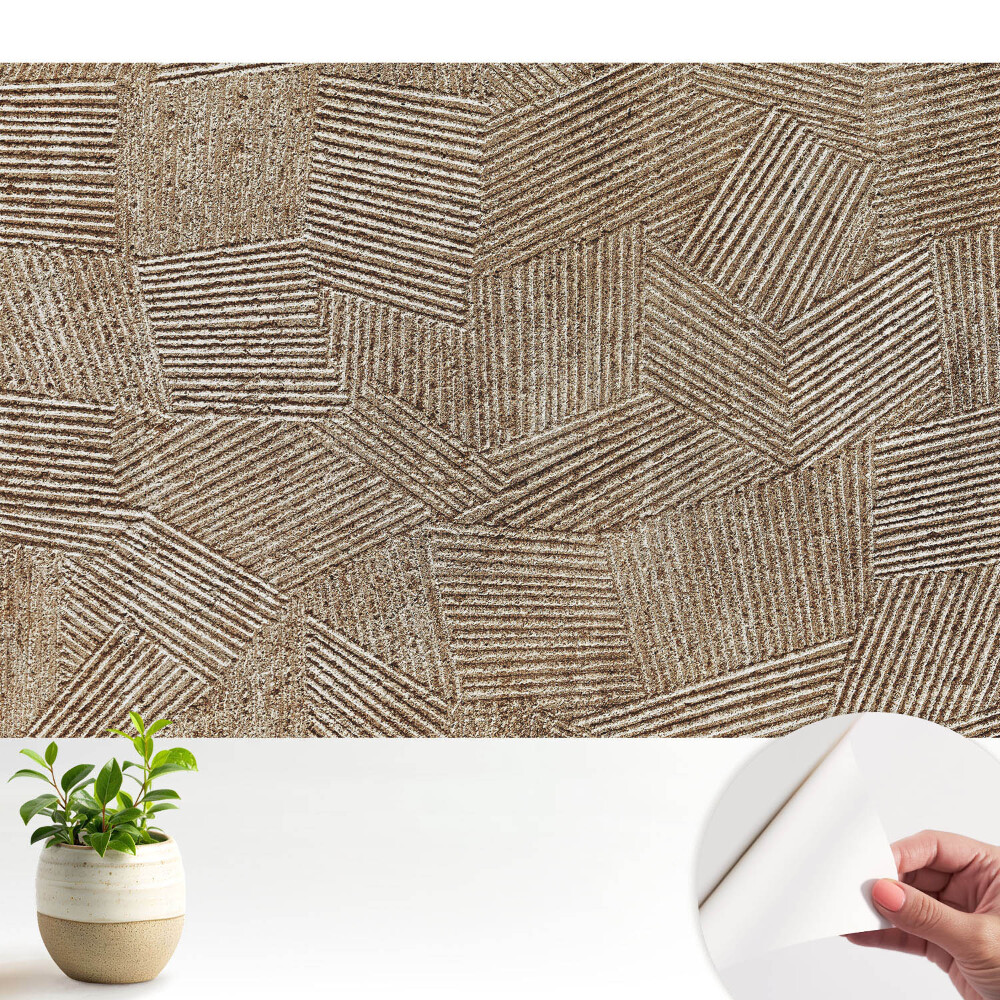 Fototapeta do salonu Geometryczny wzór linie harmonia