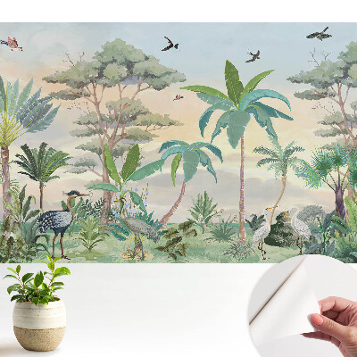 Fototapeta na wymiar do sypialni Tropikalny krajobraz przyrody