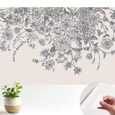 Fototapeta na wymiar do sypialni Kwiaty elegancja harmonia natury