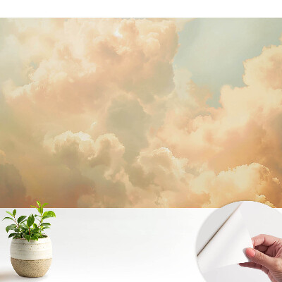 Tapeta fotograficzna samoprzylepna Pastelowe chmury marzenia spokój