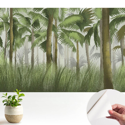 Tapeta fotograficzna samoprzylepna Egzotyczna roślinność tropikalna