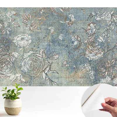 Fototapeta do salonu Rustykalny kwiatowy wzór