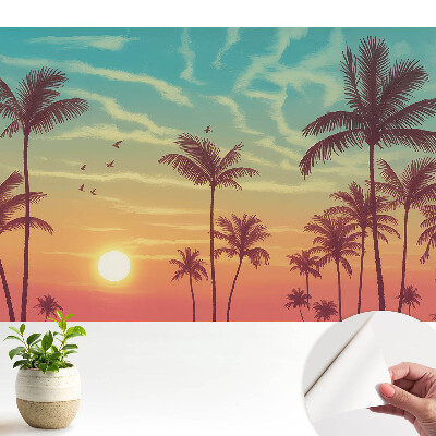 Fototapeta do salonu Palmy zachodnie wybrzeże spokój